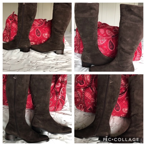 🔅NWT🔅Suede Boots Sz6 - Picture 2 of 8